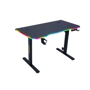 Bureau Gaming 120X60 Reglable Carbone RGB