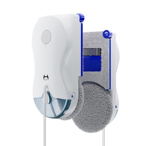 Robot lave-vitres HUTT 10 double moteur pilote IA Blanc