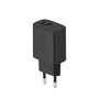 MyWay CHARGEUR SECTEUR GAN 20W USB-C + 18W USB-A NOIR