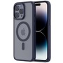 Qdos COQUE HYBRID SOFT SNAP (MAGSAFE) IPHONE 15 PRO MAX BLEU MARINE