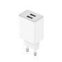 MyWay CHARGEUR SECTEUR 12W 2 USB-A BLANC