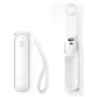 JISULIFE Ventilateur portable JISULIFE LIFE8 PLUS 4500 MAh Blanc