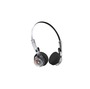 MONDO BY DEFUNC MONDO CASQUE FREESTYLE ON-EAR BT 5.3 TRANSPARENT PADS NOIR ET ORANGE