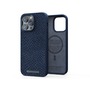 Njord NJORD COQUE MAGSAFE CUIR DE SAUMON IPHONE 14 PRO MAX BLEU