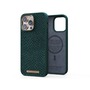 Njord NJORD COQUE MAGSAFE CUIR DE SAUMON IPHONE 14 PRO MAX VERT