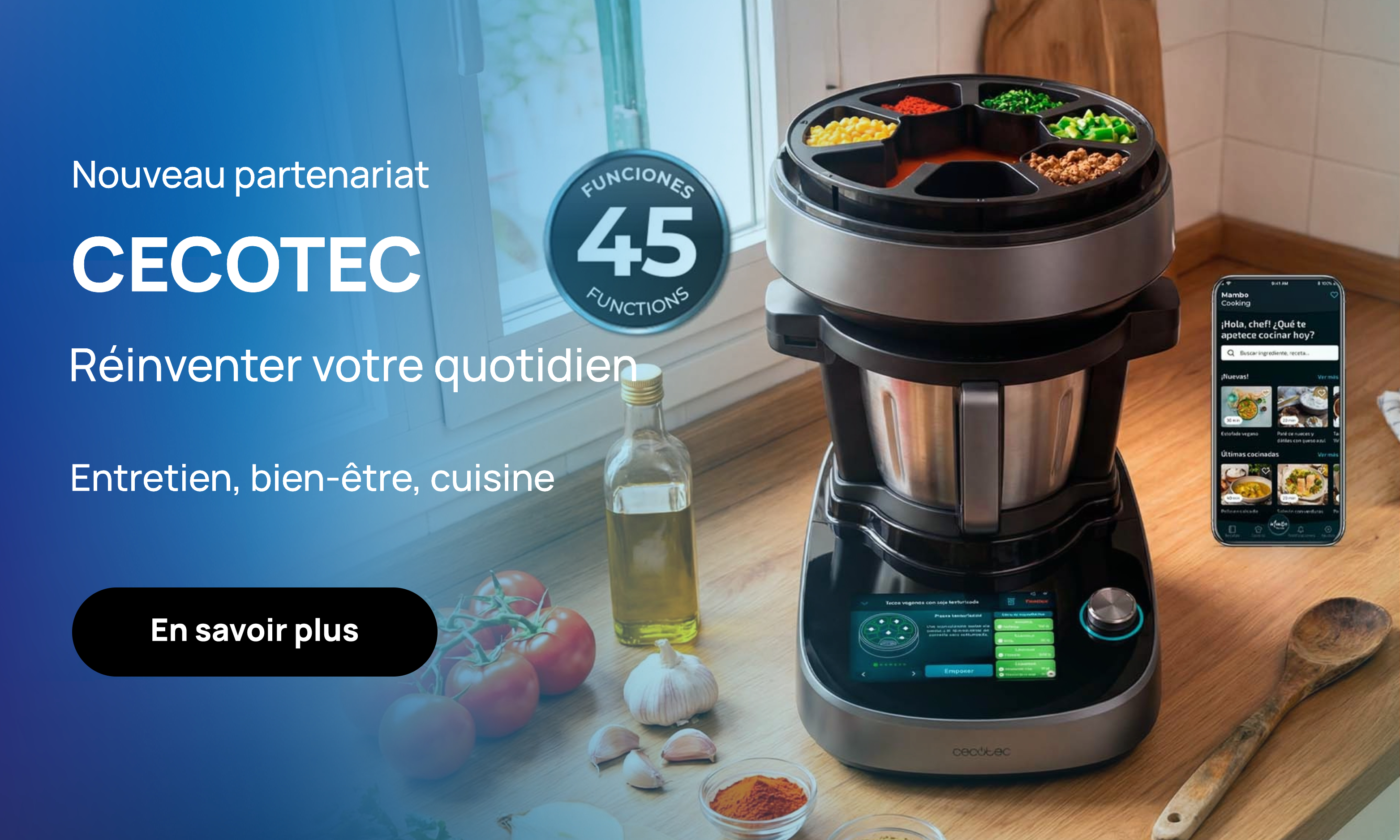 tablette Cecotec tout pour la maison