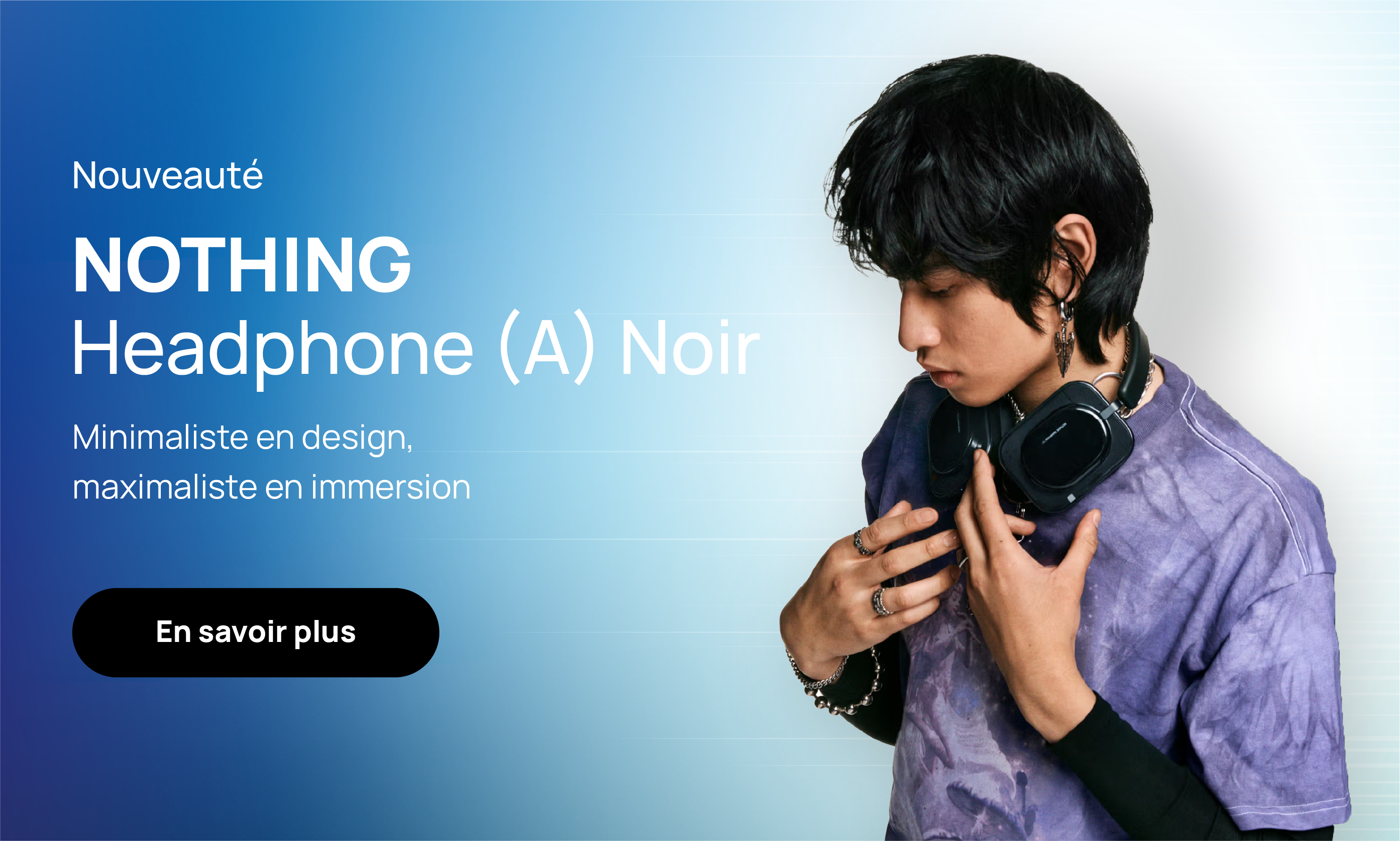 mobile Nothing Headphone (A) Noir